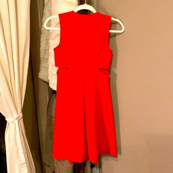 1. STATE red dress size XS side cutouts sleeveless​ - Picture 5 of 7